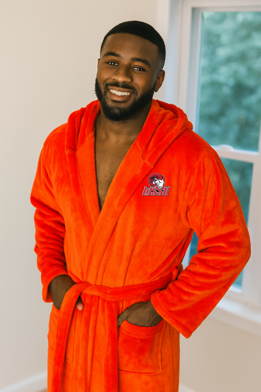 WSSU Plush Robe