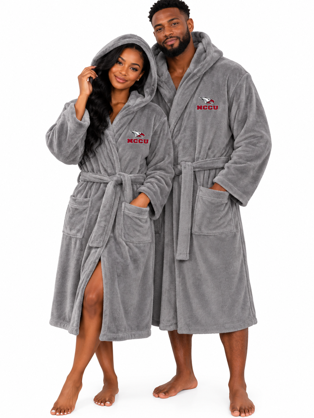 NCCU Plush Robe - Preorder (allow 4-6 weeks for delivery!